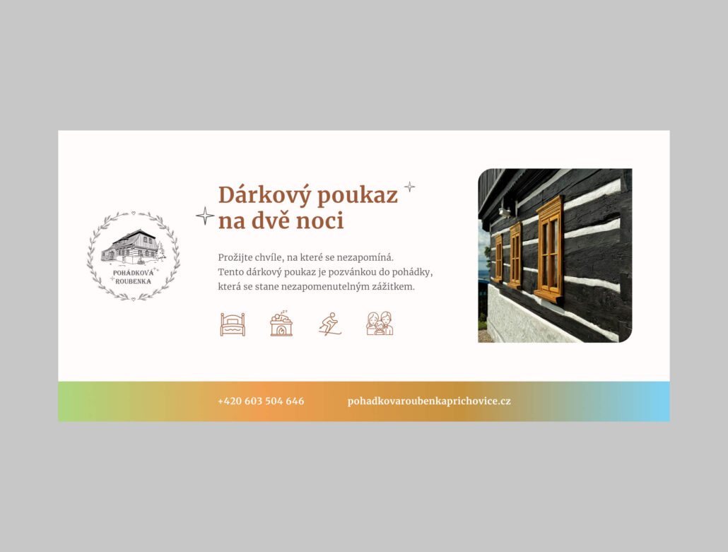 Tištěný dárkový poukaz