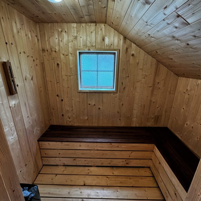 Finská sauna v Pohádkové roubence